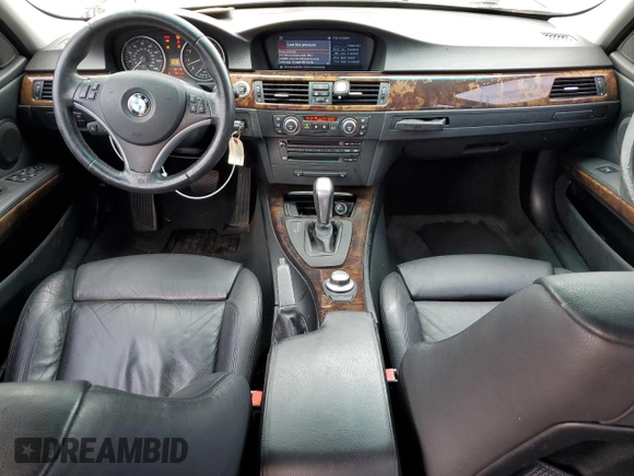 2007 BMW 3 Series 328i with VIN WBAVA33507KX82971, listed as a Copart auction lot 54677725 with 135,759 mi miles and Salvage Title. Bid and sale history available at DreamBid. Image 8.