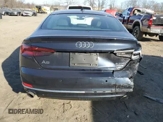 2018 Audi A5 Sportback Premium Plus with VIN WAUBNCF50JA042904, listed as a Copart auction lot 45900394 with 42,288 mi miles. Bid and sale history available at carsss.com. Image 6.
