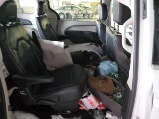 2020 Chrysler Voyager LXI with VIN 2C4RC1DG0LR268472, listed as a Copart auction lot 44815045 with 122,861 mi miles and Salvage Title. Bid and sale history available at carsss.com. Image 11.