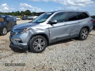 2018 Honda Pilot EX-L with VIN 5FNYF5H54JB030975, listed as a Copart auction lot 61160835 with 107,783 mi miles and Salvage title. Bid and sale history available at DreamBid. Image 1.