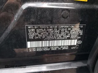 2018 Lexus LS with VIN JTHC51FF3J5002473, listed as a Copart auction lot 80737774 with 40,184 mi miles and Salvage Title. Bid and sale history available at carsss.com. Image 13.