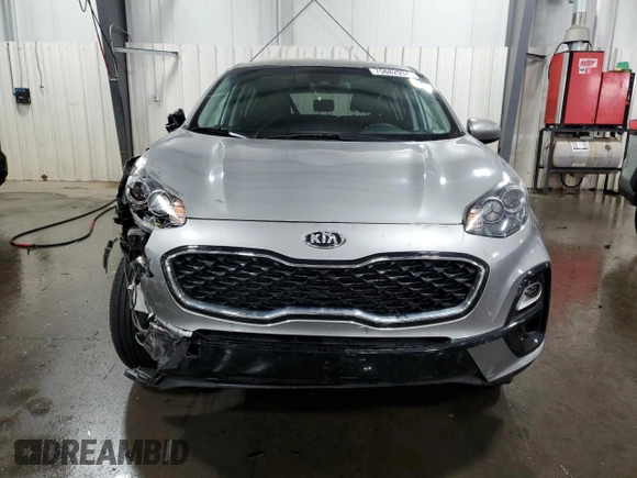 2022 Kia Sportage LX with VIN KNDPMCAC7N7002128, listed as a Copart auction lot 75682934 with 45,522 mi miles and Salvage Title. Bid and sale history available at DreamBid. Image 5.