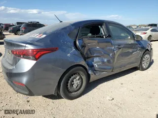 2020 Hyundai Accent SE with VIN 3KPC24A68LE110176, listed as a Copart auction lot 49005825 with 48,260 mi miles and Salvage Title. Bid and sale history available at carsss.com. Image 3.