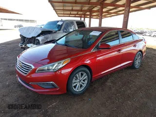 2015 Hyundai Sonata 2.4L SE with VIN 5NPE24AF2FH174710, listed as a IAAI auction lot 40464143 with 138,238 mi miles. Bid and sale history available at carsss.com. Image 17.
