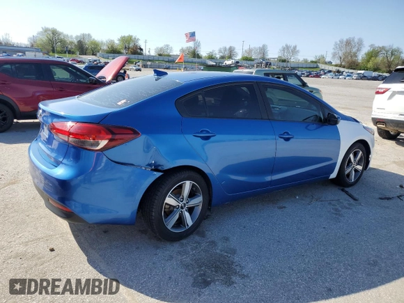 2018 Kia Forte LX with VIN 3KPFL4A76JE271366, listed as a Copart auction lot 51815575 with 106,093 mi miles and Salvage Title. Bid and sale history available at carsss.com. Image 3.