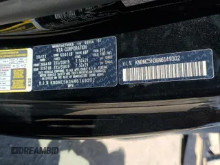 2022 Kia Carnival EX with VIN KNDNC5H36N6149302, listed as a Copart auction lot 59164504 with 32,108 mi miles and Salvage Title. Bid and sale history available at carsss.com. Image 14.