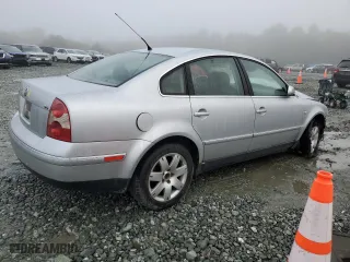 2003 Volkswagen Passat GLX with VIN WVWRH63B23P044027, listed as a Copart auction lot 71946594 with 227,654 mi miles and Salvage Title. Bid and sale history available at carsss.com. Image 3.
