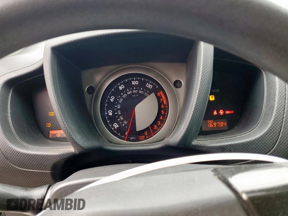 2010 Scion xD with VIN JTKKU4B40AJ057260, listed as a Copart auction lot 55053855 with 169,794 mi miles and Salvage Title. Bid and sale history available at DreamBid. Image 9.