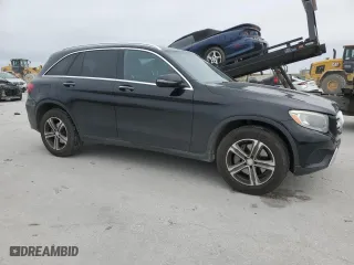 2017 Mercedes-Benz GLC with VIN WDC0G4JB2HF149497, listed as a Copart auction lot 45184615 with 156,265 mi miles and Salvage Title. Bid and sale history available at carsss.com. Image 4.