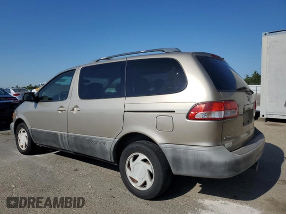2002 Toyota Sienna LE with VIN 4T3ZF13C22U423405, listed as a Copart auction lot 53753045 with 208,523 mi miles and Salvage Title. Bid and sale history available at DreamBid. Image 2.
