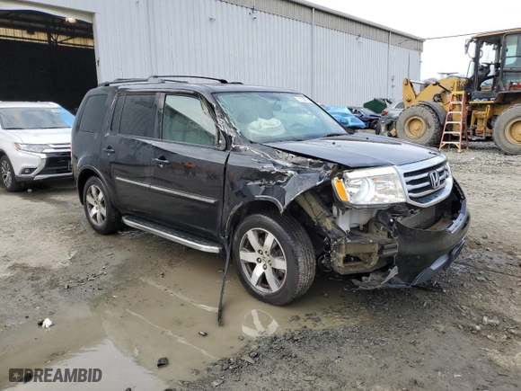 2013 Honda Pilot Touring with VIN 5FNYF4H98DB052785, listed as a Copart auction lot 51185975 with 102,317 mi miles and Salvage Title. Bid and sale history available at carsss.com. Image 4.