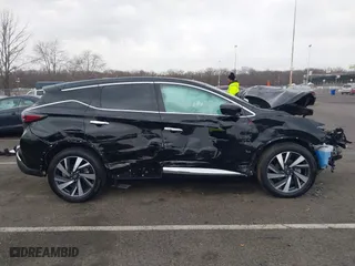 2023 Nissan Murano SL with VIN 5N1AZ2CS0PC138225, listed as a IAAI auction lot 41675550 with 25,518 mi miles. Bid and sale history available at carsss.com. Image 13.