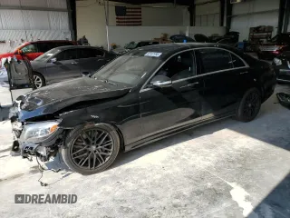2015 Mercedes-Benz S 550 with VIN WDDUG8FB4FA160573, listed as a Copart auction lot 63107785 with Not provided miles and Salvage title. Bid and sale history available at DreamBid. Image 1.