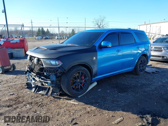 2018 Dodge Durango SRT z VIN 1C4SDJGJ1JC415720, wystawiony jako IAAI lot #41193674 z przebiegiem 63 140 mil mil oraz . Historia ofert i sprzedaży dostępna na DreamBid. Obrazek 20.
