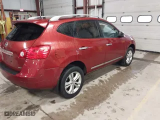 2015 Nissan Rogue Select S with VIN JN8AS5MV0FW753796, listed as a IAAI auction lot 41677438 with 150,851 mi miles. Bid and sale history available at carsss.com. Image 4.