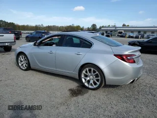 2016 Buick Regal GS with VIN 2G4GU5GXXG9109077, listed as a Copart auction lot 79145024 with 153,194 mi miles and Salvage Title. Bid and sale history available at carsss.com. Image 2.