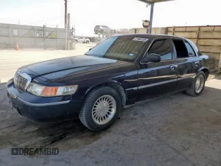 2002 Mercury Grand Marquis LS Premium z VIN 2MEFM75W42X666799, wystawiony jako Copart lot #61660195 z przebiegiem 124 950 mil mil oraz Czysty tytuł • Clean title. Historia ofert i sprzedaży dostępna na DreamBid. Obrazek 1.