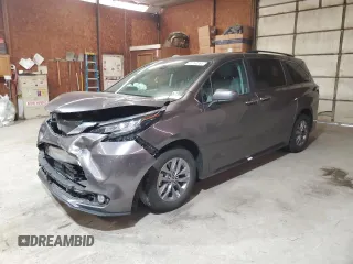 2023 Toyota Sienna XLE with VIN 5TDYRKEC8PS175983, listed as a Copart auction lot 62263385 with 30,205 mi miles and Salvage title. Bid and sale history available at DreamBid. Image 1.