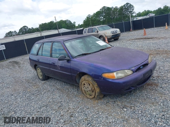 1997 Ford Escort LX z VIN 3FALP15P1VR145288, wystawiony jako IAAI lot #42463476 z przebiegiem 197 659 mil mil oraz . Historia ofert i sprzedaży dostępna na DreamBid. Obrazek 1.