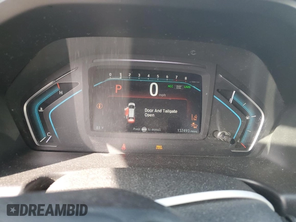 2018 Honda Odyssey EX-L z VIN 5FNRL6H72JB099281, wystawiony jako Copart lot #53515425 z przebiegiem 137 493 mil mil oraz Szkoda całkowita • Salvage title. Historia ofert i sprzedaży dostępna na DreamBid. Obrazek 9.