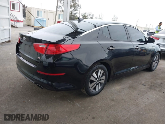 2014 Kia Optima LX with VIN 5XXGM4A7XEG280084, listed as a IAAI auction lot 42063263 with 168,052 mi miles. Bid and sale history available at carsss.com. Image 4.
