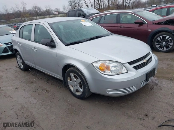 2008 Chevrolet Cobalt LS with VIN 1G1AK58F287281699, listed as a IAAI auction lot 41984005 with 37,773 mi miles. Bid and sale history available at carsss.com. Image 1.