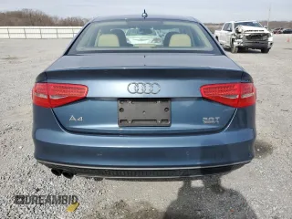 2015 Audi A4 Premium Plus with VIN WAUFFAFL7FN020965, listed as a Copart auction lot 45794985 with 136,897 mi miles and Salvage Title. Bid and sale history available at carsss.com. Image 6.