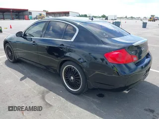 2008 Infiniti G35 Sedan x with VIN JNKBV61F18M251824, listed as a IAAI auction lot 42013915 with 155,119 mi miles. Bid and sale history available at carsss.com. Image 3.