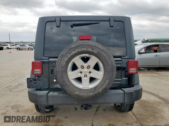 2016 Jeep Wrangler Unlimited Sport with VIN 1C4HJWDG8GL234793, listed as a Copart auction lot 55090035 with 115,049 mi miles and Salvage Title. Bid and sale history available at DreamBid. Image 6.