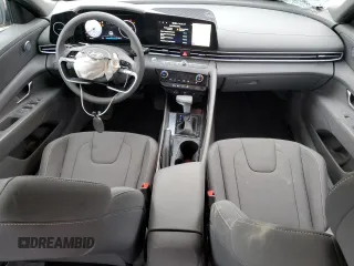2024 Hyundai Elantra SEL with VIN KMHLM4DG9RU754435, listed as a Copart auction lot 86189314 with 5,941 mi miles and Salvage Title. Bid and sale history available at carsss.com. Image 8.