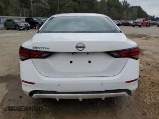2024 Nissan Sentra S with VIN 3N1AB8BV3RY303088, listed as a Copart auction lot 48216765 with 17,272 mi miles and Salvage Title. Bid and sale history available at carsss.com. Image 6.