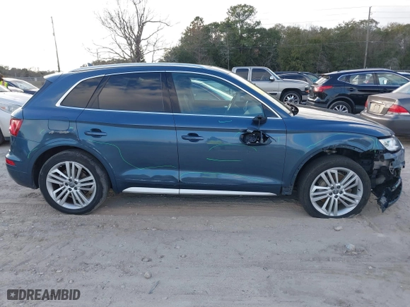 2018 Audi Q5 Premium Plus with VIN WA1BNAFY1J2011912, listed as a IAAI auction lot 41234915 with 86,471 mi miles. Bid and sale history available at carsss.com. Image 13.