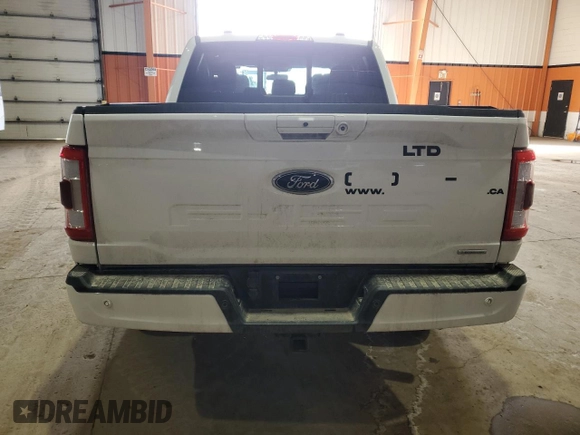 2022 Ford F-150 XL with VIN 1FTEW1EP6NKD84751, listed as a Copart auction lot 51076105 with 71,848 mi miles and Salvage Title. Bid and sale history available at carsss.com. Image 6.