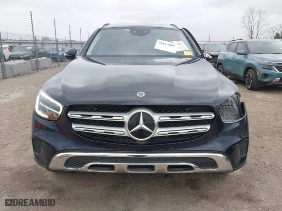 2021 Mercedes-Benz GLC with VIN W1N0G8EB0MF904446, listed as a IAAI auction lot 41844002 with 50,546 mi miles. Bid and sale history available at carsss.com. Image 13.