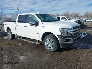 2020 Ford F-150 XL with VIN 1FTFW1E49LFC82635, listed as a IAAI auction lot 41370291 with Not provided miles and . Bid and sale history available at DreamBid. Image 1.