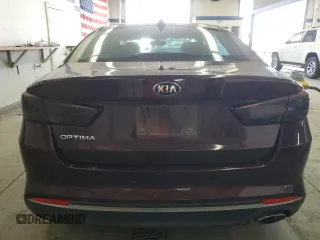 2018 Kia Optima LX with VIN 5XXGT4L33JG265983, listed as a Copart auction lot 53722745 with 82,233 mi miles and Salvage title. Bid and sale history available at DreamBid. Image 6.