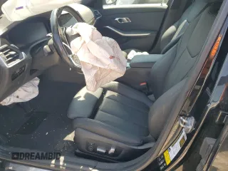 2020 BMW 3 Series 330i xDrive with VIN 3MW5R7J02L8B06525, listed as a Copart auction lot 53407385 with Not provided miles and Salvage title. Bid and sale history available at DreamBid. Image 7.