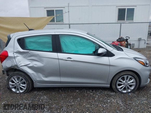 2022 Chevrolet Spark 1LT with VIN KL8CD6SA6NC012291, listed as a IAAI auction lot 41436651 with 58,597 mi miles. Bid and sale history available at carsss.com. Image 14.