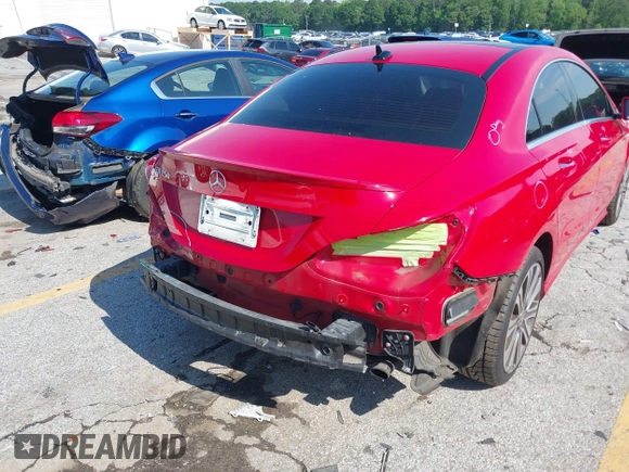 2018 Mercedes-Benz CLA 250 with VIN WDDSJ4EB0JN688003, listed as a IAAI auction lot 42241464 with 132,337 mi miles and . Bid and sale history available at DreamBid. Image 18.