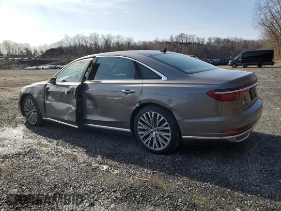 2019 Audi A8 L with VIN WAU8DAF86KN005264, listed as a Copart auction lot 51360835 with 54,324 mi miles and Salvage Title. Bid and sale history available at carsss.com. Image 2.