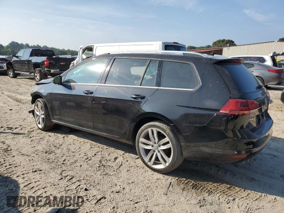 2015 Volkswagen Golf SportWagen TDI SEL with VIN 3VWCA7AU9FM511780, listed as a Copart auction lot 61074554 with 137,670 mi miles and Salvage Title. Bid and sale history available at carsss.com. Image 2.