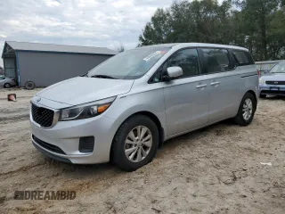2015 Kia Sedona L with VIN KNDMA5C13F6023455, listed as a Copart auction lot 45580205 with 187,647 mi miles and Clean Title. Bid and sale history available at carsss.com. Image 1.