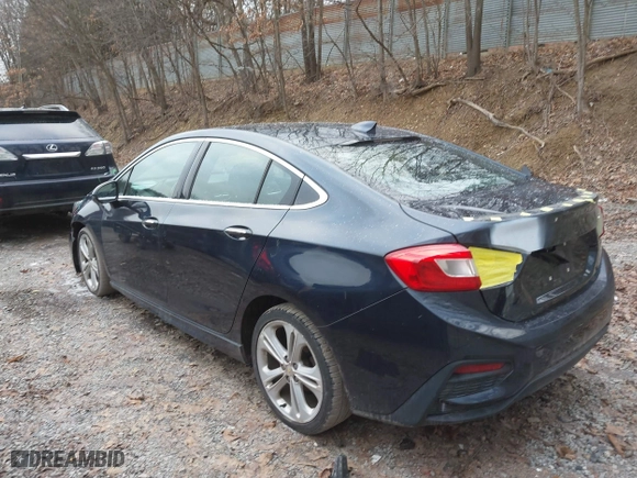2016 Chevrolet Cruze Premier with VIN 1G1BG5SMXG7303220, listed as a IAAI auction lot 41533633 with 87,768 mi miles. Bid and sale history available at carsss.com. Image 3.