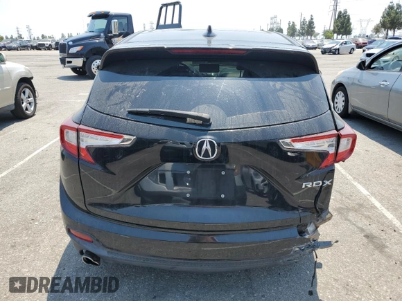 2021 Acura RDX Technology with VIN 5J8TC1H51ML012268, listed as a Copart auction lot 64498025 with 59,345 mi miles and Salvage title. Bid and sale history available at DreamBid. Image 6.