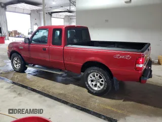 2010 Ford Ranger XLT with VIN 1FTLR4FE1APA70550, listed as a Copart auction lot 56716325 with 77,529 mi miles and Salvage title. Bid and sale history available at DreamBid. Image 2.