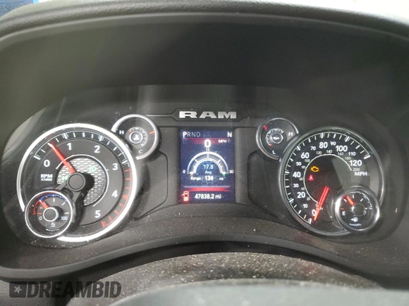 2024 Ram 2500 Big Horn с VIN 3C6UR5DL2RG266547, выставлен на аукционе Copart как лот 59806585 с пробегом 47 838 миль миль и Чистый • Clean title. История ставок и продаж доступна на DreamBid. Изображение 9.