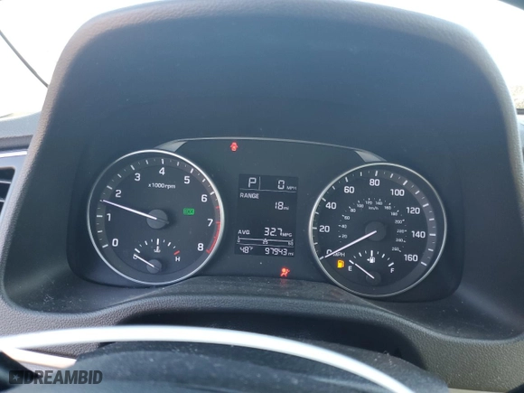 2017 Hyundai Elantra SE with VIN KMHD74LF2HU096041, listed as a Copart auction lot 47061765 with 97,943 mi miles and Salvage Title. Bid and sale history available at carsss.com. Image 9.