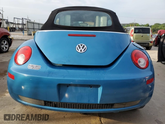 2007 Volkswagen Beetle with VIN 3VWRF31Y27M408435, listed as a Copart auction lot 61217954 with 229,698 mi miles and Non repairable. Bid and sale history available at DreamBid. Image 6.