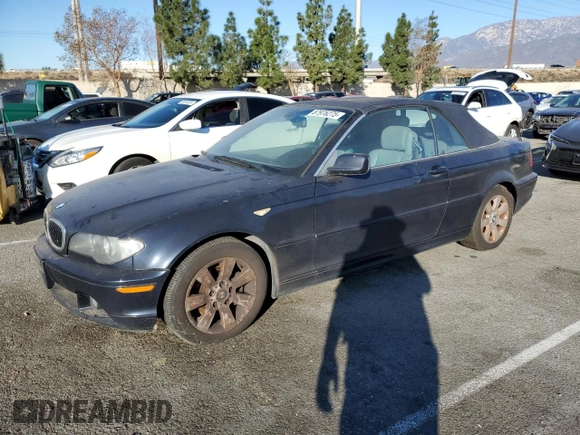 2006 BMW 3 Series 325Ci with VIN WBABW33496PX87583, listed as a Copart auction lot 87976275 with 193,151 mi miles and Clean Title. Bid and sale history available at carsss.com. Image 1.