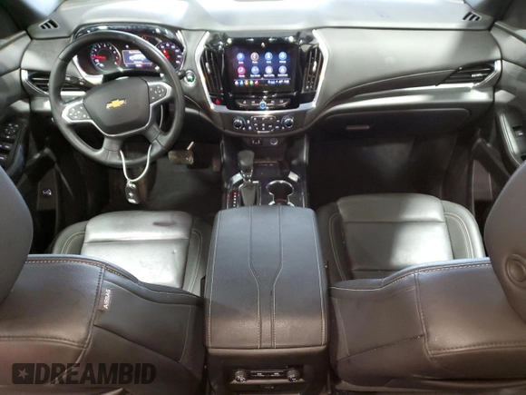 2023 Chevrolet Traverse LT with VIN 1GNEVHKW9PJ100679, listed as a Copart auction lot 62877185 with 38,484 mi miles and Salvage title. Bid and sale history available at DreamBid. Image 8.